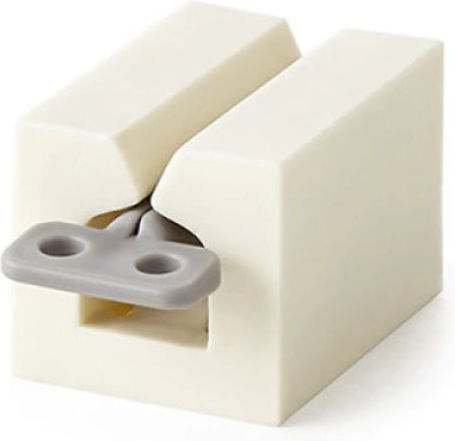 Storcător de pastă de dinți din plastic bej 687804726345
