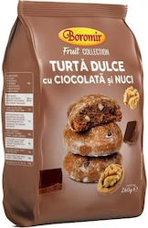 Μπισκότα Boromir Gingerbread Chocolate Nuts με Κομματάκια Vegan 260gr Μπισκότα Boromir Gingerbread Chocolate Nuts με Κομματάκια Vegan 260gr