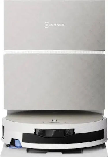 Ecovacs Deebot X12 Pro Omni Прахосмукачка Робот с Лазерно Картографиране и Всмукателна Мощност 22000Pa Бяла