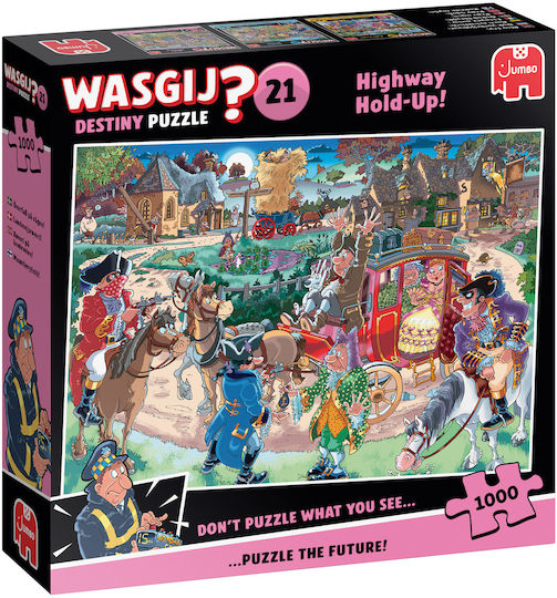 Highway Hold-up! Puzzle 2D 1000pcs