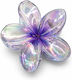 Clamă De Păr Model Floare 530511 Violet Violet