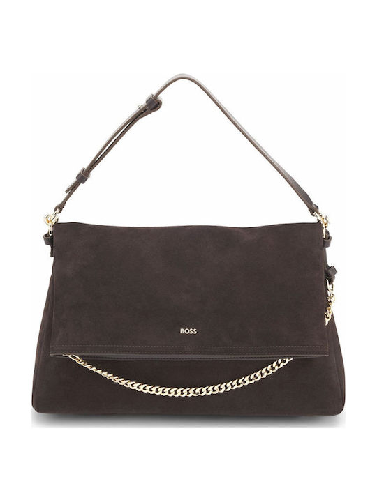 Yelena Leather Women's Shoulder / Backpack Bag Brown
