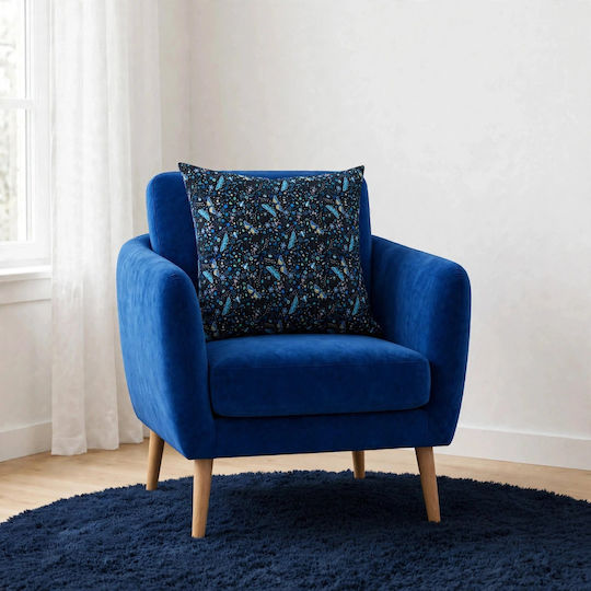 Sofa-Kissen Blau 45x45cm