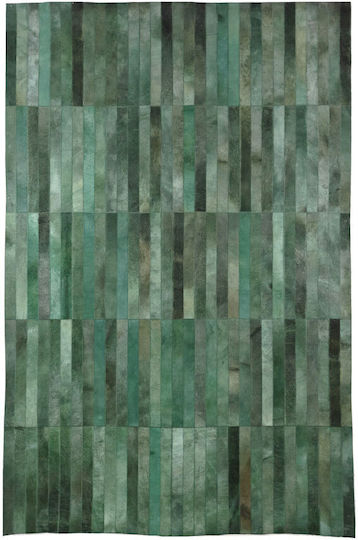 Liberta Χαλί Ορθογώνιο Δερμάτινο Πρασινο 200x300cm