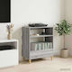 vidaXL Hi-Fi Furniture Grey 39.5x71x83cm