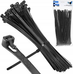 Geko Пластмасови Кабелни Аксесоари 300mmx7.5mm (100бр) WG17243
