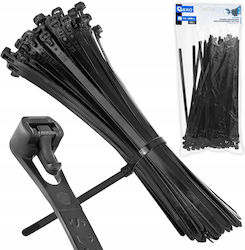 Geko Пластмасови Кабелни Стяжки 250mmx7.5mm (100бр) WG17242