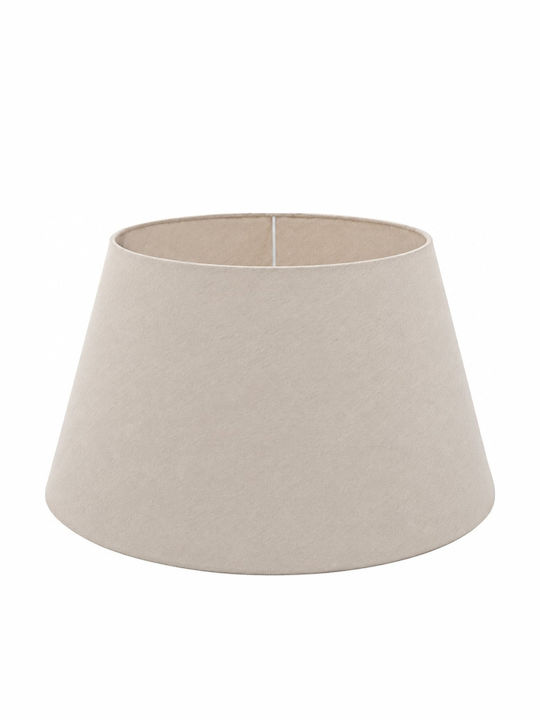 Artekko Shade Beige Fabric Lamp Shade E27 30x48x24 Cm
