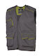 Delta Plus Men's Grey Work Vest