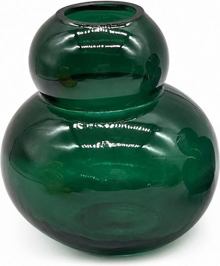Glasvase Grünes 11xH12cm