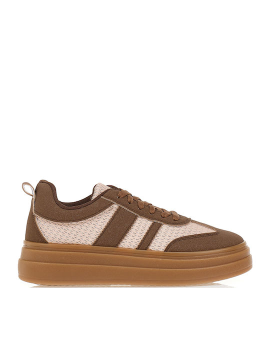Tsoukalas Damen Sneakers Braun
