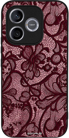 Sonique Diva Series Honor 600 Lite 5g Burgundy Lace Case