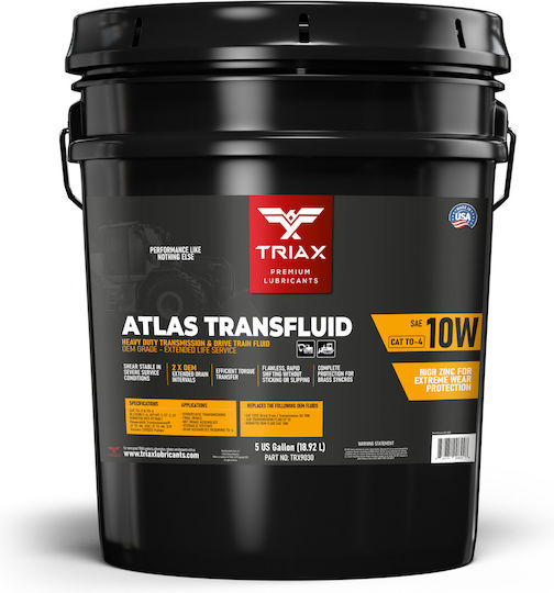 Ulei Transmisie CAT TO-4 Triax Atlas HD Transfluid 10W 18,92L