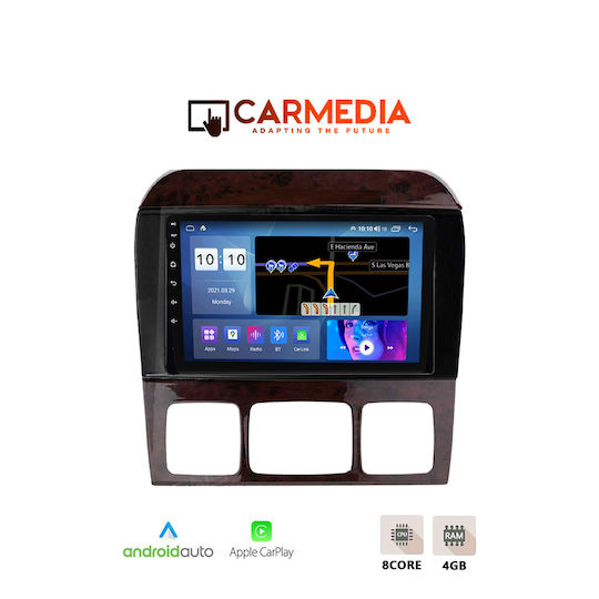 Carmedia Cm409pro Таблет 9'' Фабричен Mercedes S W220 1998-2005