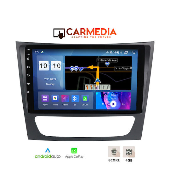 Carmedia Cm409pro Таблет 9'' Фабричен Mercedes E W211 Cls W219 2003-2009