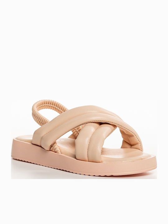 Sandale Tip Pantof Roz