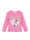 Kids Long-Sleeved Blouse Pink Frozen Follow Your Heart
