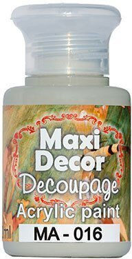 Maxi Decor Acryl Decoupage Grau 60ml 016