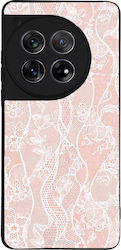 Sonique Diva Series OnePlus 12 5G Pink Lace Case