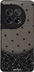 Sonique Diva Series OnePlus 12 5G Polka Dot Glitter Case