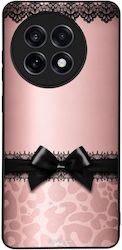 Sonique Diva Series Oneplus 13r 5g Leopard Bow Case Pink