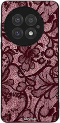 Θήκη Sonique Diva Series Oneplus 13 5g Μπορντό Δαντέλα
