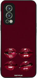 Sonique Diva Series Case OnePlus Nord 2 5G Red Lips