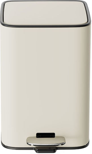 Kunststoff Mülleimer 5lt Weiß