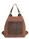 Women's Suede Handbag Camel