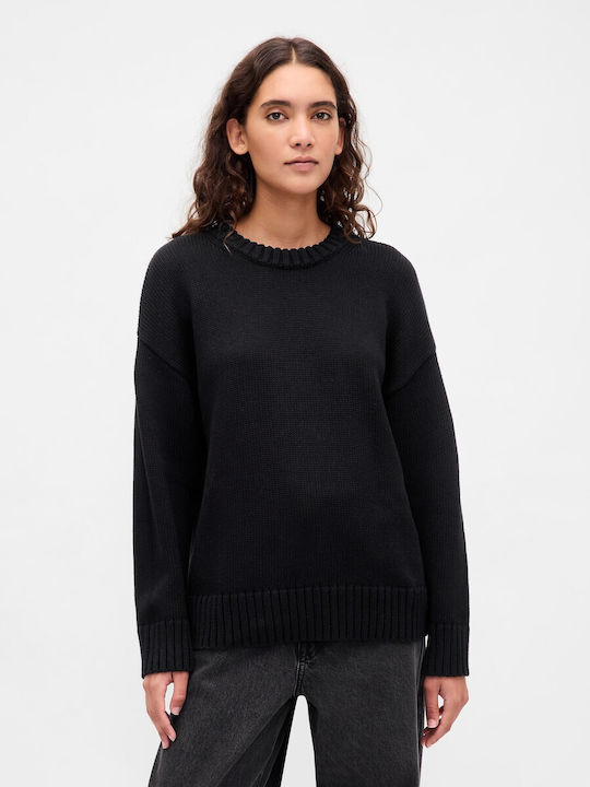 GAP Γυναικείο Πουλόβερ Βαμβακερό Ριγέ Black 820...