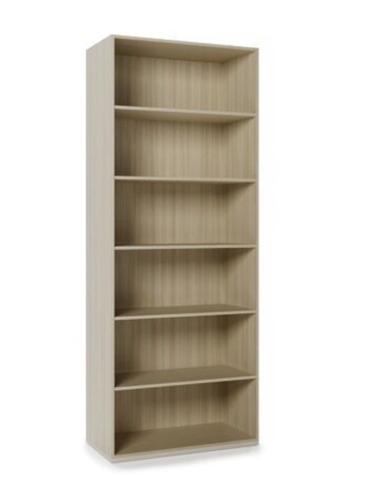 Bookcase with LED Sermavi 149 Oak 91x44x231cm
