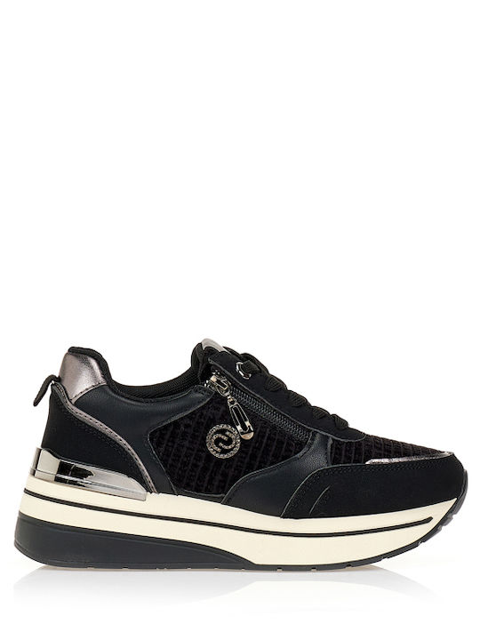 Tsoukalas Damen Sneakers Schwarz