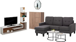 HomeMarkt Set de living 5 bucăți HM21295 HomeMarkt Set de living 5 bucăți HM21295