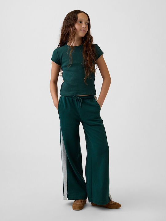 GAP Baggy Kids Sweatpants Deep Hunter Green