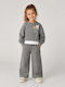 Kids Tracksuit Set With Top Grey