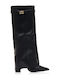 Damenstiefel mit Hohem Absatz Schwarz