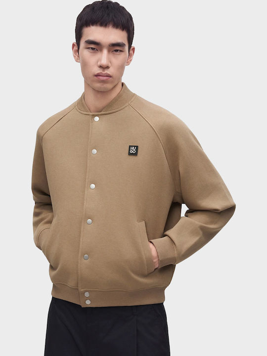 Hugo Bomber Jacket Beige