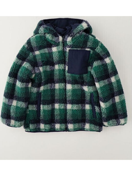 Kids Coat Short Green