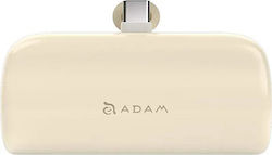 Adam Elements Gravity P5C Power Bank 5000mAh 20W Power Delivery Beige