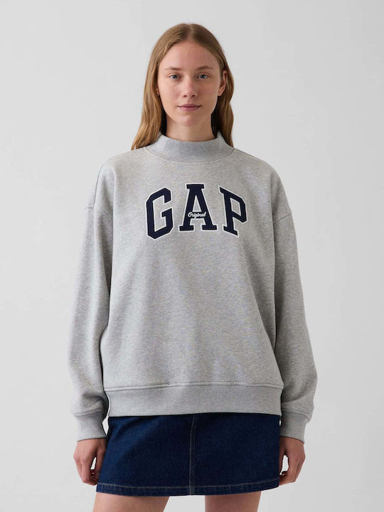 Long Women's Sweatshirt New Heather Grey
