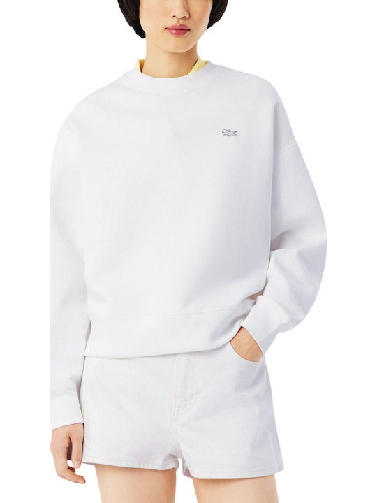 Lacoste Women's Sweatshirt White