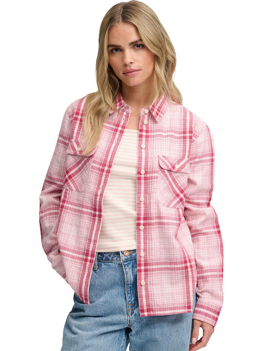 Superdry Lumberjack Flannel Дамска Риза С Дълъг...