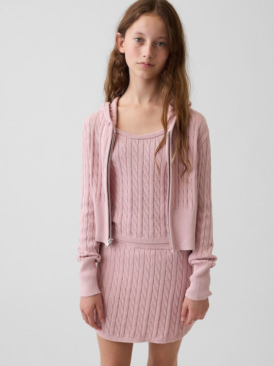 Παιδική Ζακέτα με Κουκούλα Primitive Pink