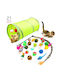 Cat Toy Set 21 Pieces – Tunnel Wand Balls Mice & Rattles