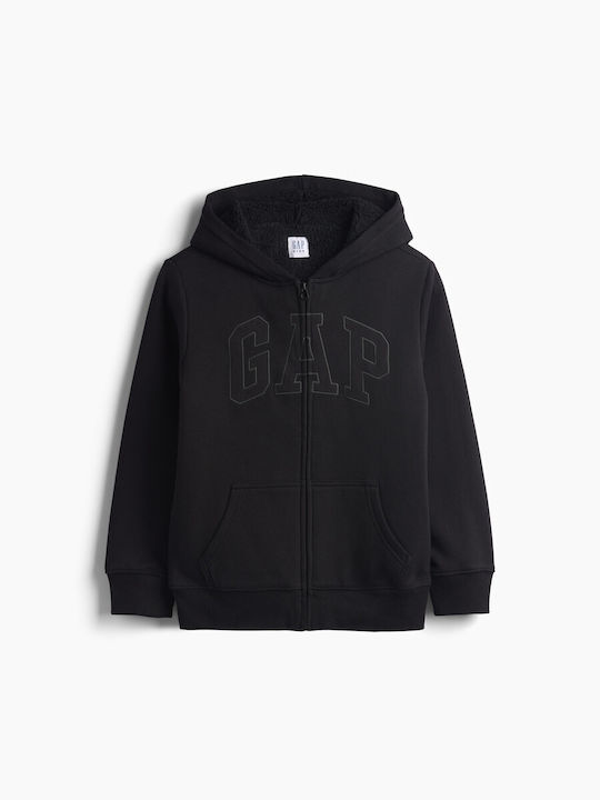 GAP Fleece Παιδική Φούτερ Ζακέτα με Κουκούλα κα...