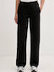 Flared Black Sweatpants