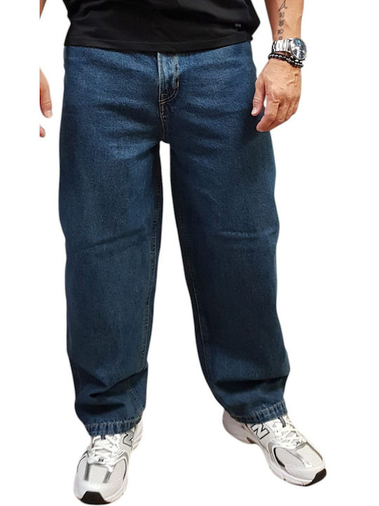 Jack & Jones Pantaloni de blugi Baggy Albastru