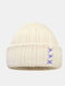 Beanie Unisex Strickmütze in Beige Farbe