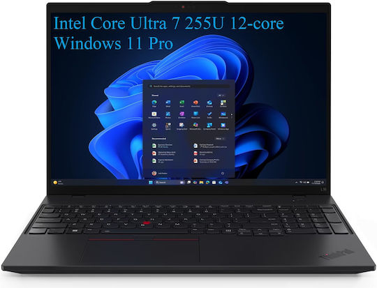 Lenovo ThinkPad L16 Gen 2 16" IPS FHD+ (Ultra 7-255U/64GB/256GB SSD/W11 Pro) (US Keyboard)