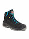FTG-Safety Waterproof Safety Boot Black S3 with ESD, FO, SR Certification